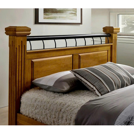 Wrought Iron : Giường Ngủ Châu Âu - Kích Nệm 1m4 x 1m93